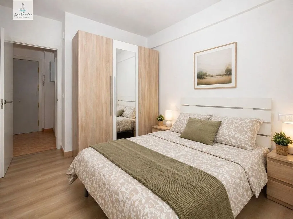Chambres - 3-Bedroom Apartment with Terrace in Huelin