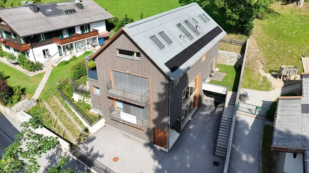 Õhuvaade - Maisonette Apartment with Terrace in Goldegg Centre