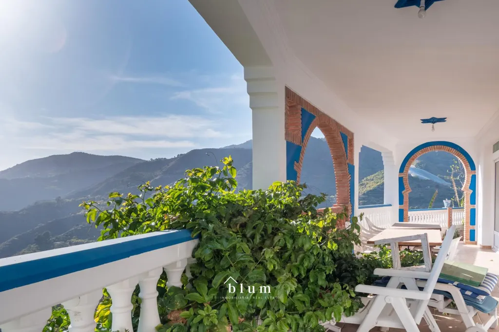 Terrasse - Farmhouse with Pool in Jete, Almuñecar