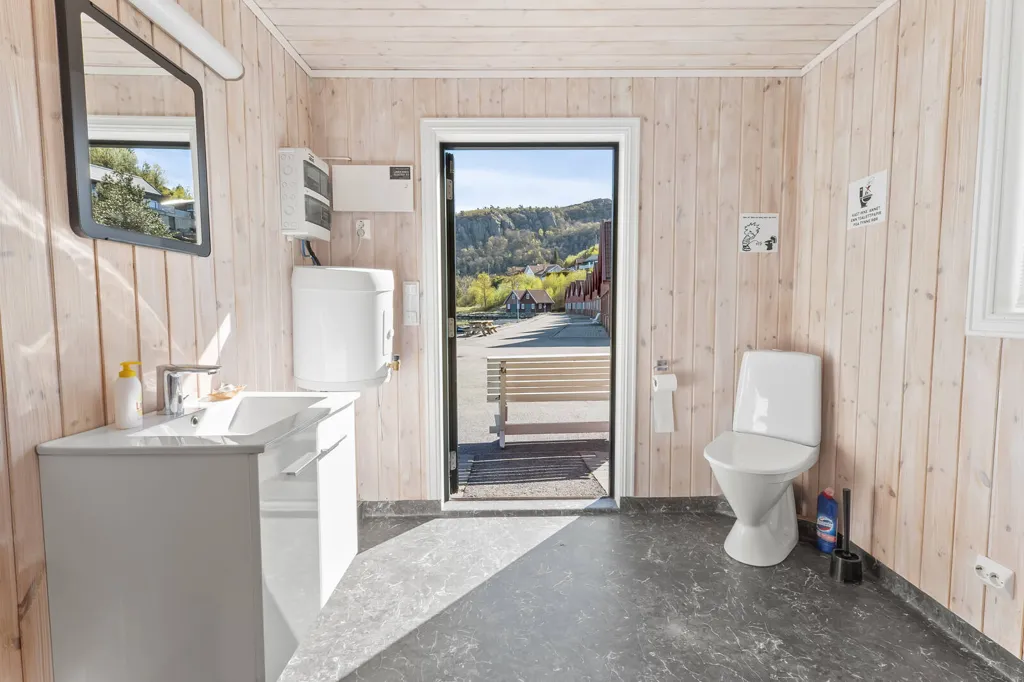 Salles de bain - Fritidsbolig with Sea View in Lindesnes