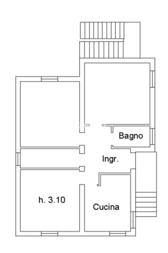 Plan - Bifamiliar Villa with Garden in Somma Lombardo