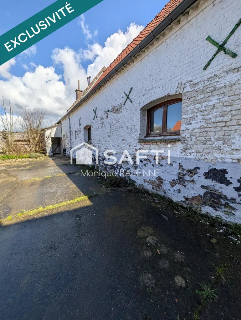 Jardin - Maison individuelle en briques avec jardin à Bailleulmont