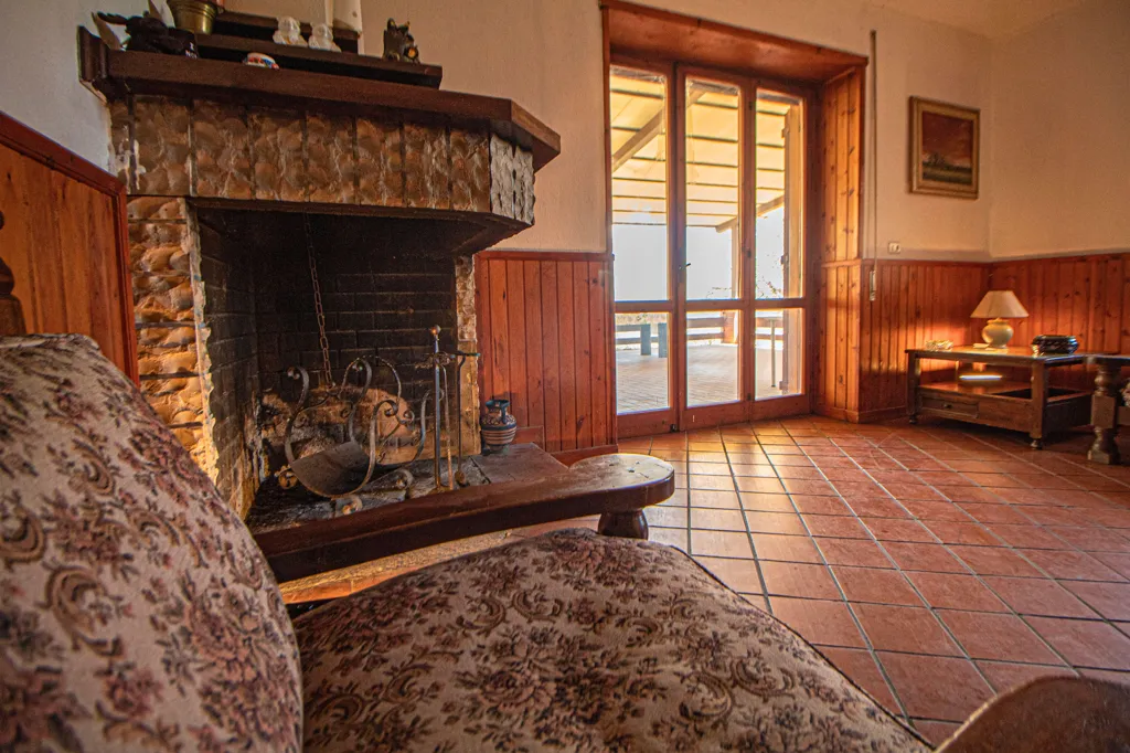 Séjour - Villa with Terrace in Borgorose