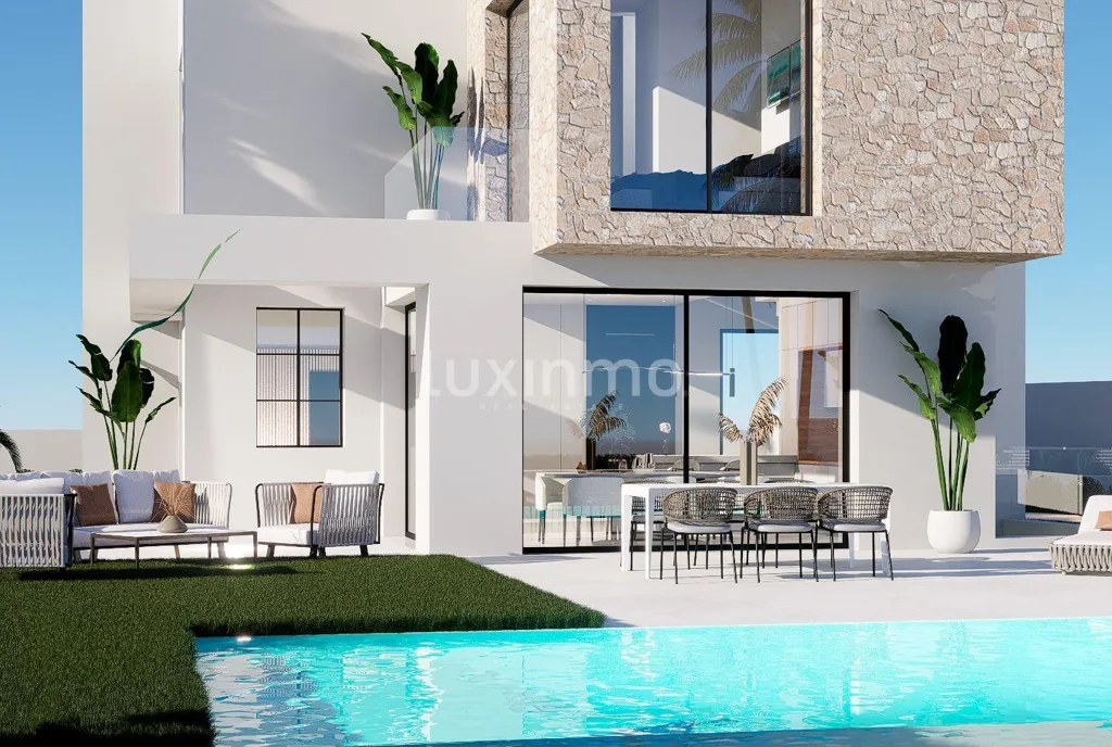 Piscine - Modern Villa with Sea Views in Finestrat