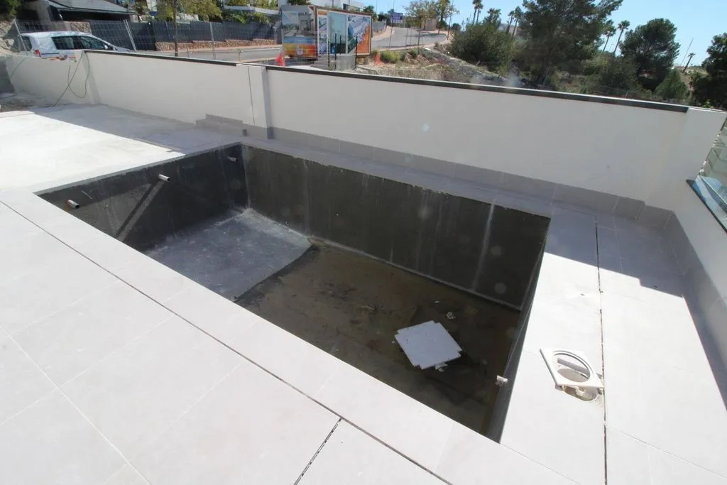 Pool - Luxury Villa with Sea View in Finestrat