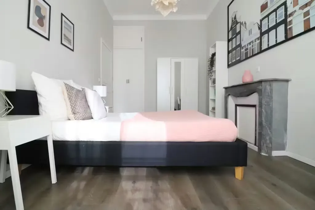 Camere da letto - Furnished Flat with Internet in Nice
