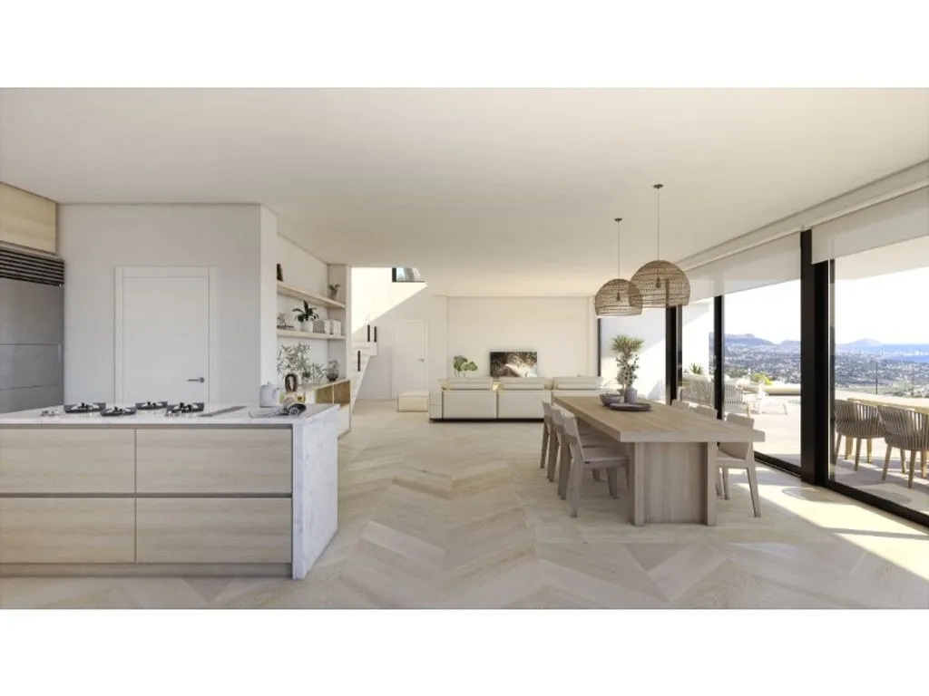 Köök - Luxury Villa with Sea Views in Benitachell