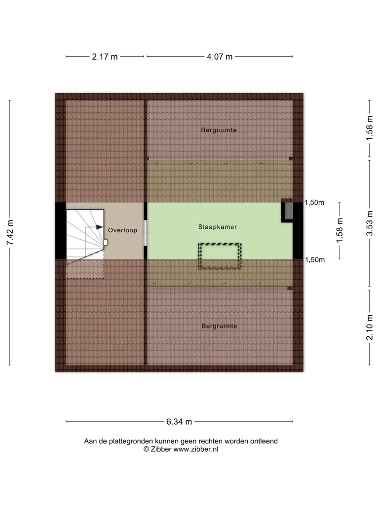 Plaan - Two-Storey House with Garden in Dubbeldam, Dordrecht