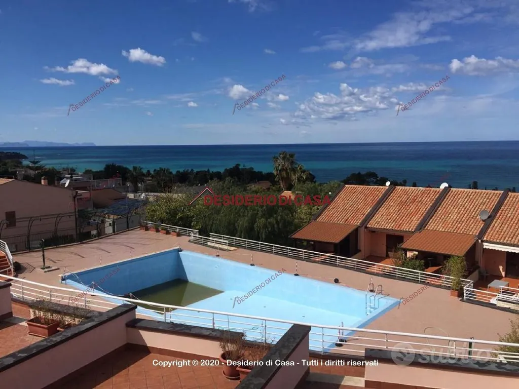Piscine - Semi-detached Villa with Pool in Cefalù