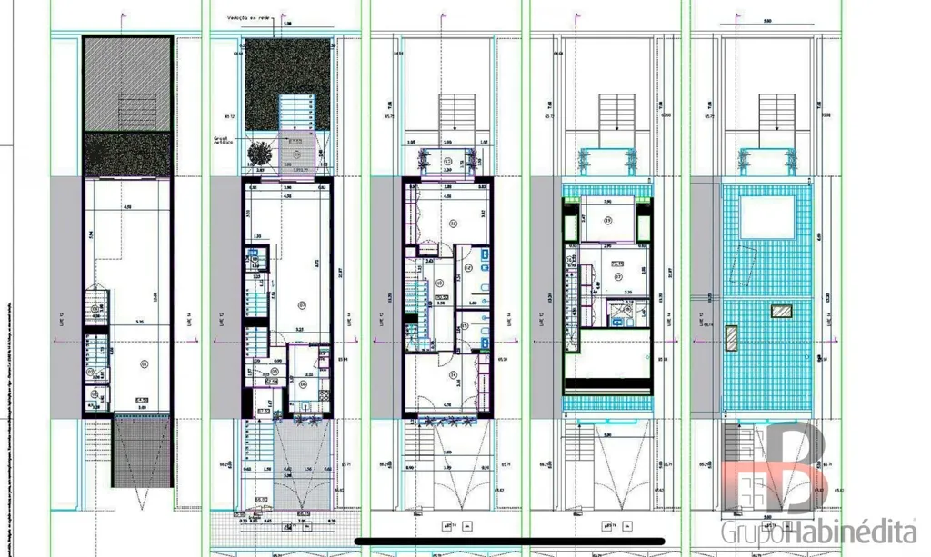 Plan - Modern Villa with Garden in Matosinhos
