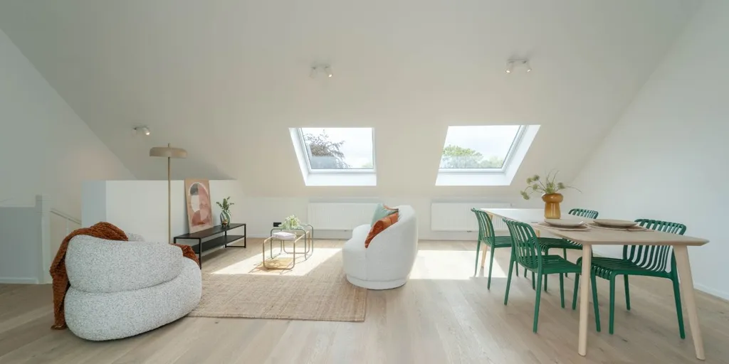 Elutuba - Duplex Apartment with River View in Gent