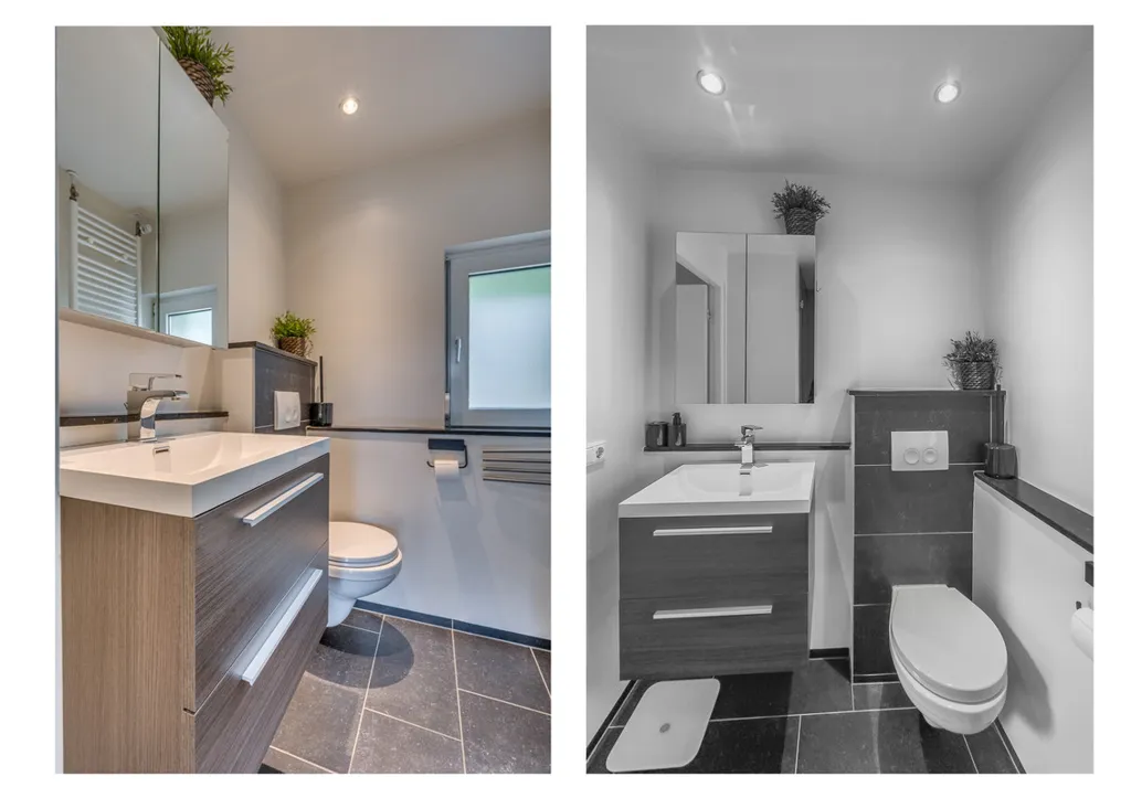 Salles de bain - Modernised Two-Storey House with Garden in Reuver