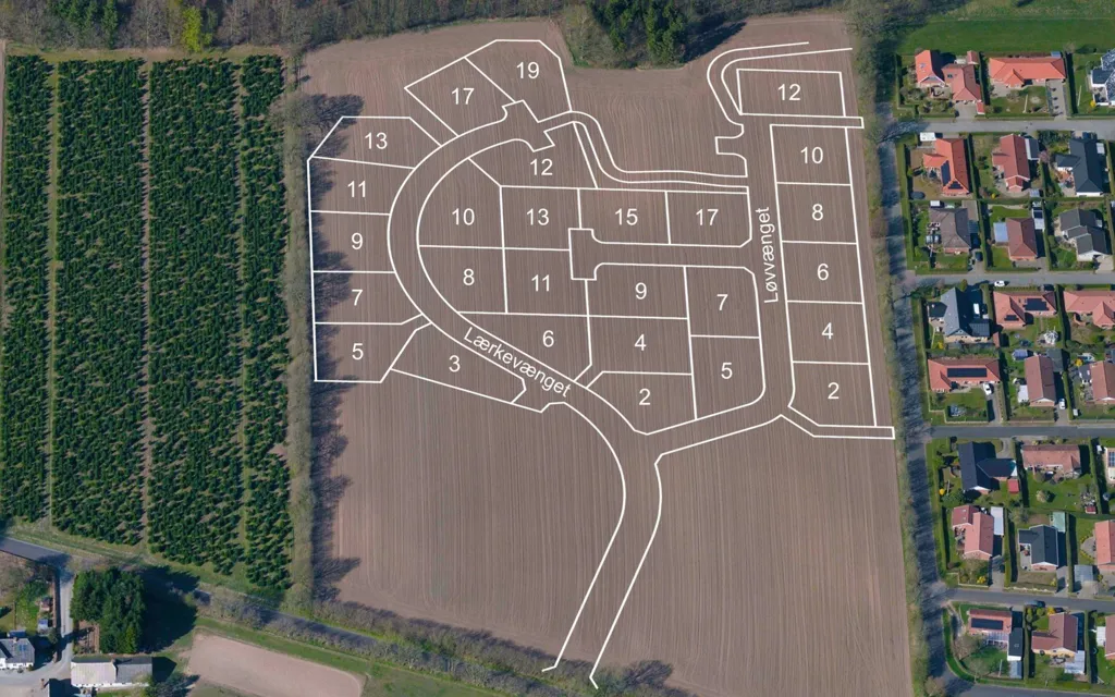 Õhuvaade - Year-Round Plot with 5G Coverage in Almind