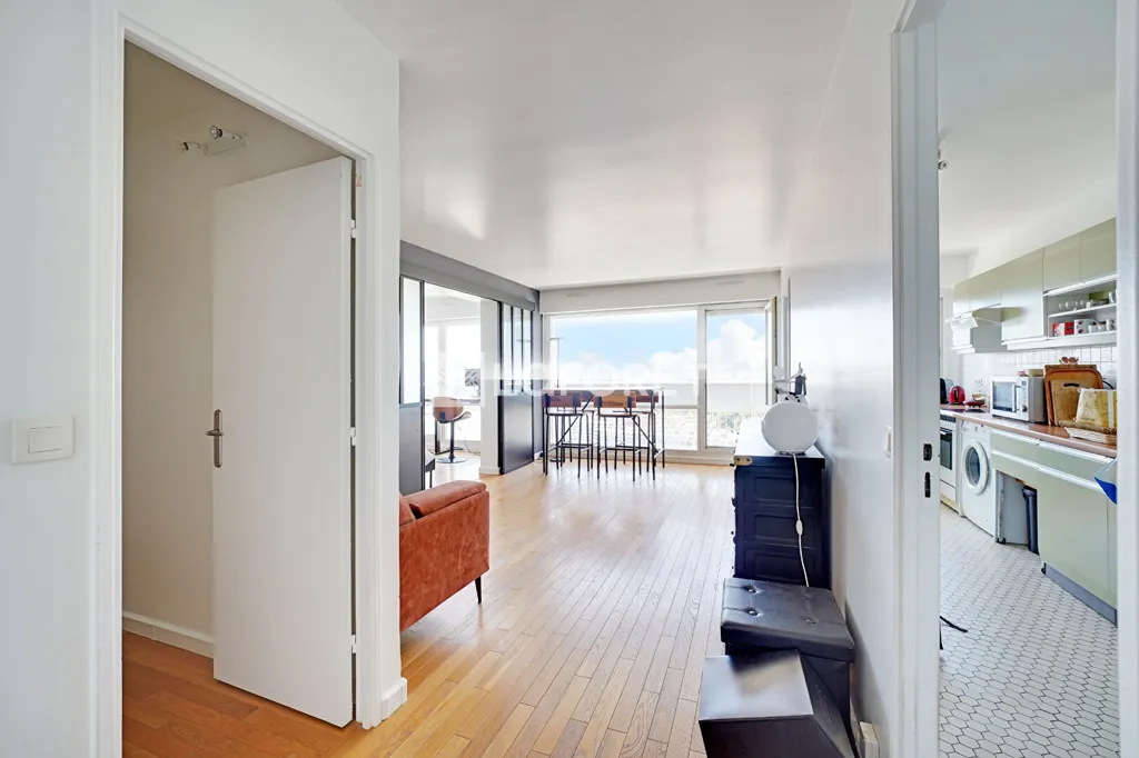 Séjour - Appartement 3 Pièces avec Vue Panoramique à Paris