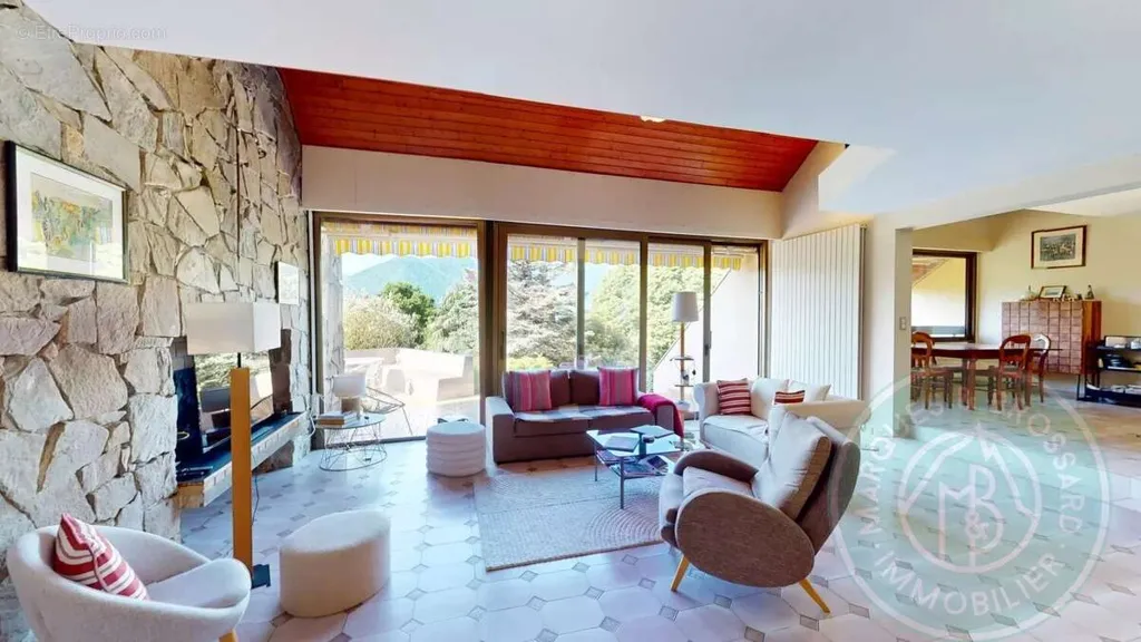 Séjour - Maison d'Architecte avec Vue sur le Pic du Midi d'Ossau