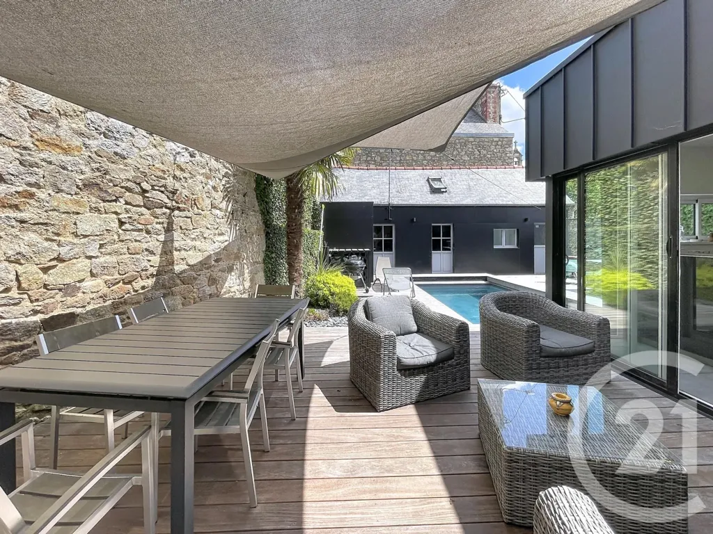 Terrass - Character House with Pool in Dinan