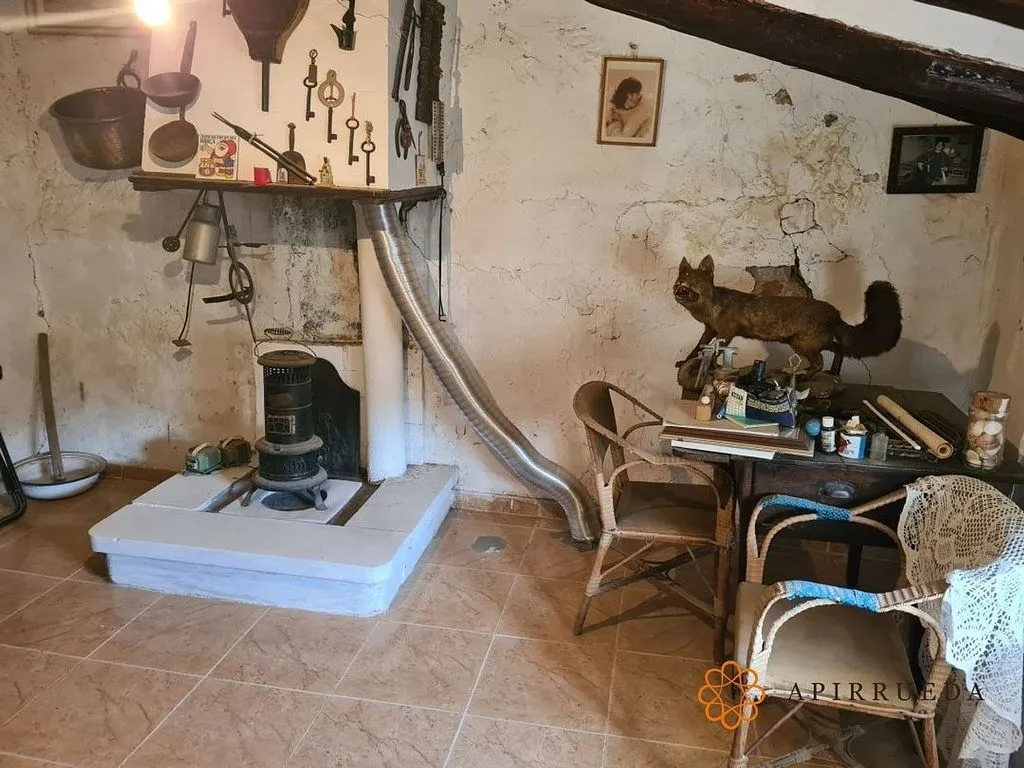 Cuisine - Amueblada Corner House in Escatrón