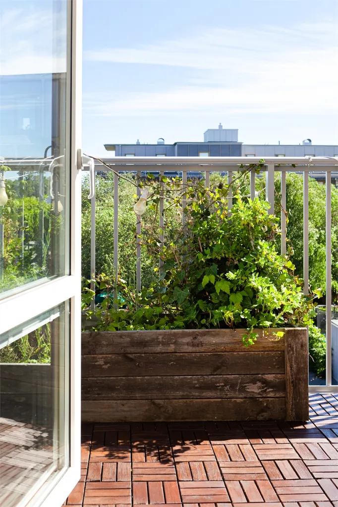 Balcon - Apartment with Sea View in Vattenbrynet