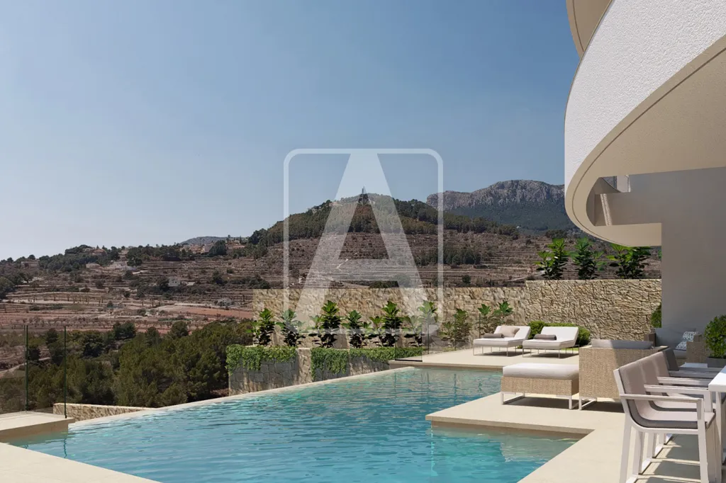 Piscine - Modern Villa with Sea Views in Calpe