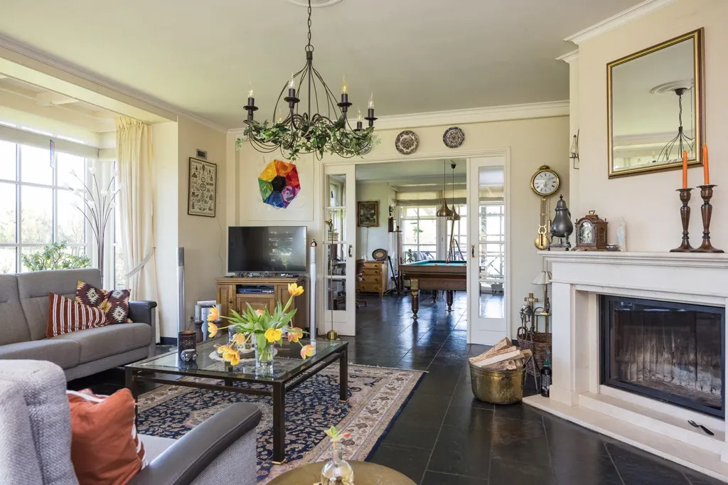 Séjour - Classical Villa with Private Garden in Schalkhaar