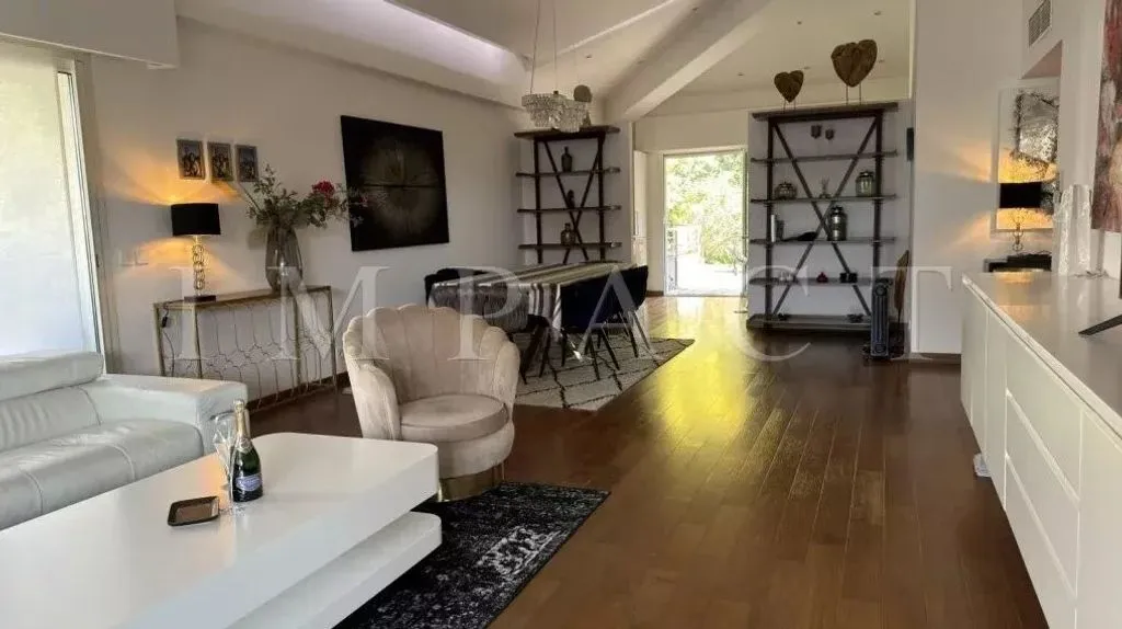 Séjour - Appartement Luxe avec Terrasse à Cannes
