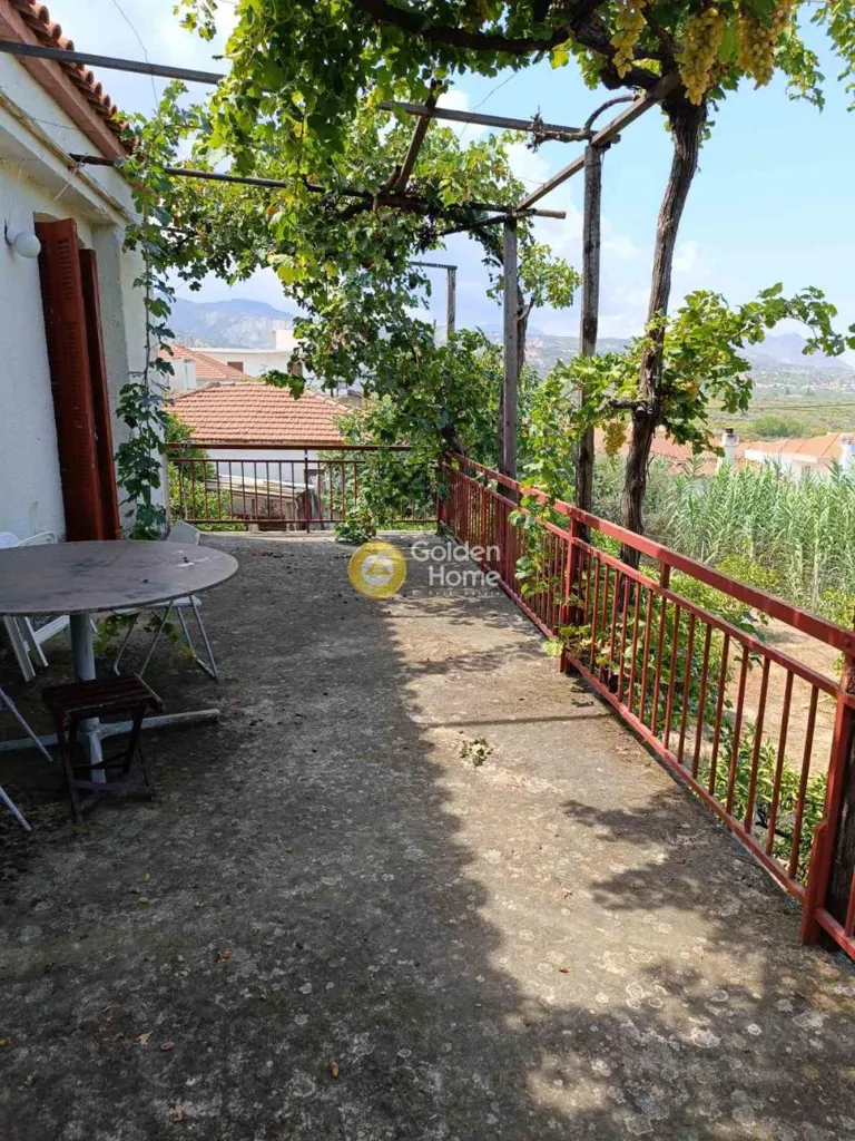 Terrasse - Two-Bedroom Villa with Sea View in Melissi