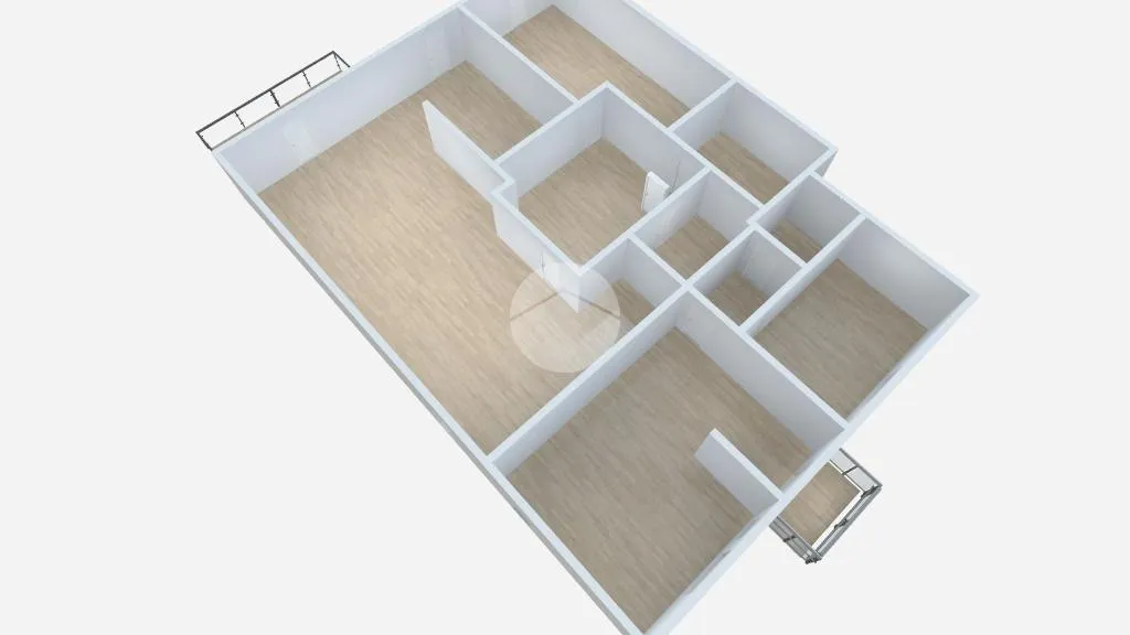 Planimetria - Luxury Flat with Balcony in Naples