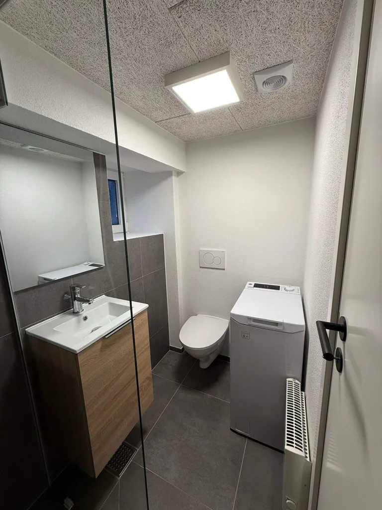 Salles de bain - One-Bedroom Flat in Frederikshavn