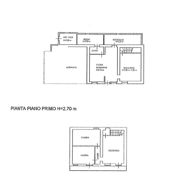 Planimetria - Villa with Garden in Crescentino