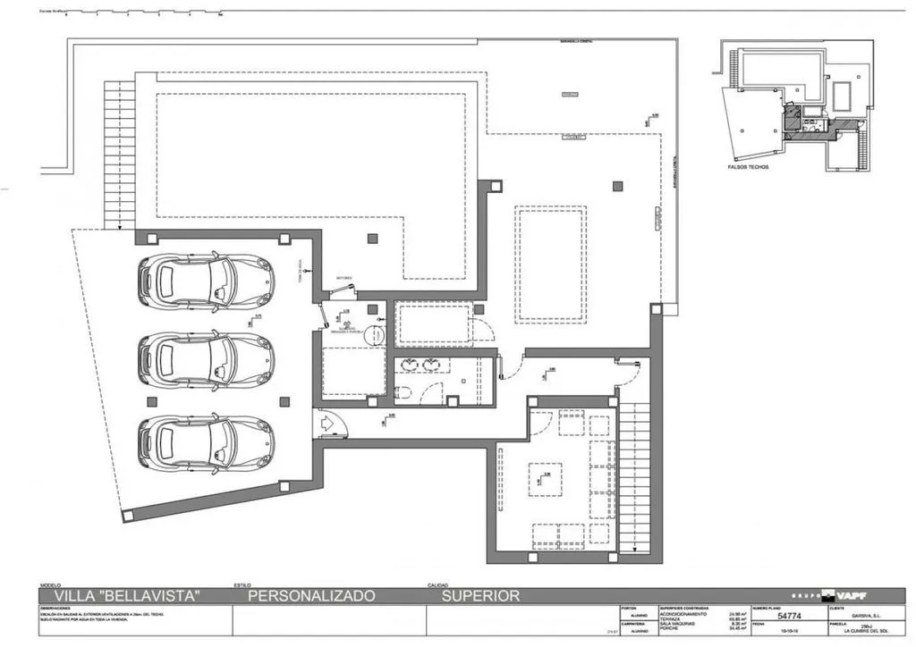 Floor Plan - Luxury Villa with Sea View in Benitachell