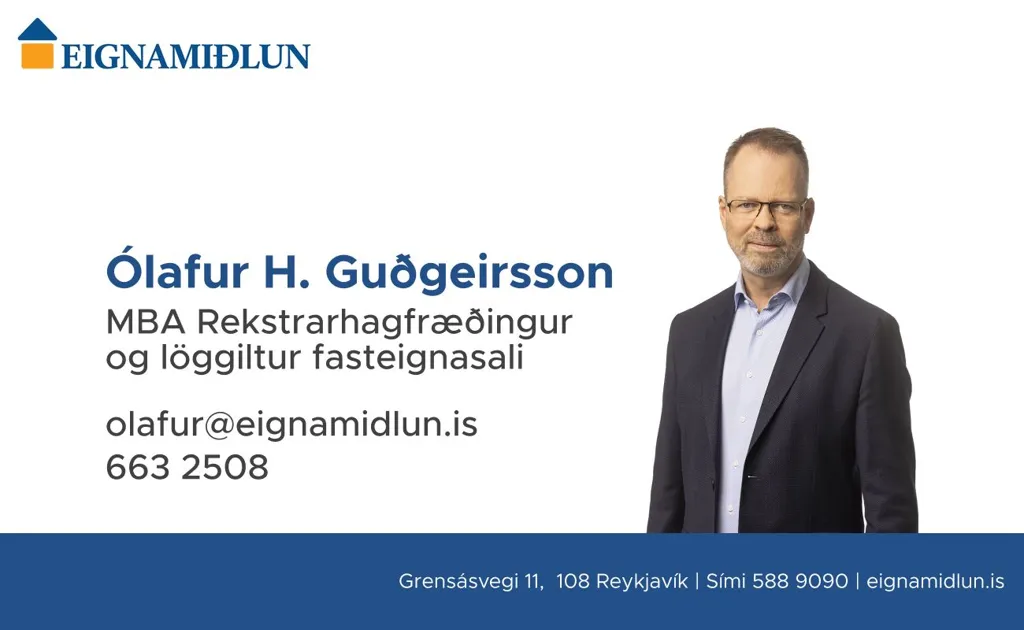 3-toaline korter asukohas Reykjavík