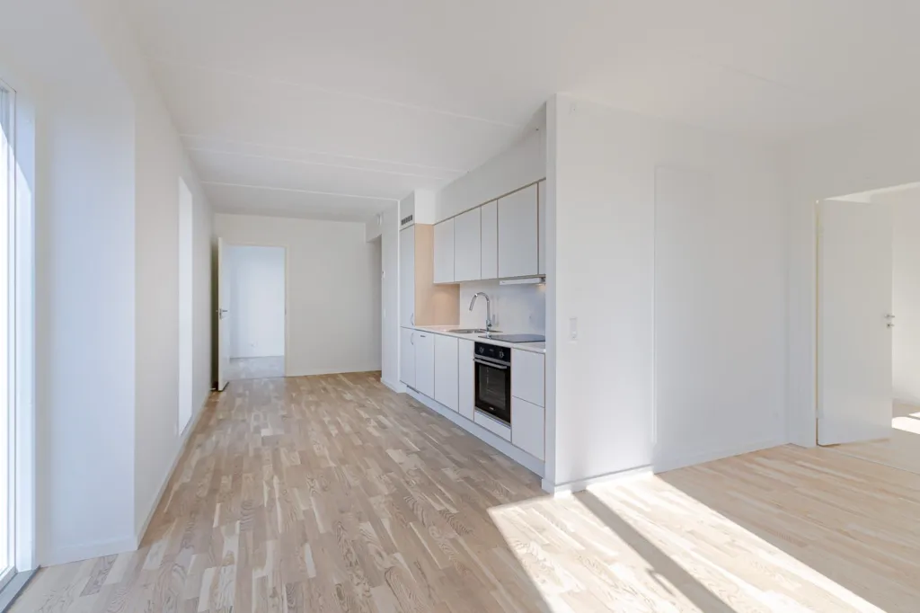 Cucina - Four-Room Apartment with Balcony in Hillerød
