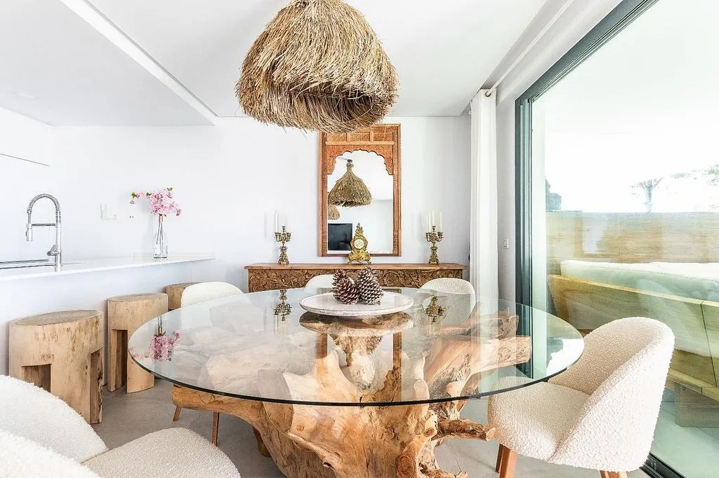 Söögituba - Duplex with Sea View and Pool in Marbella