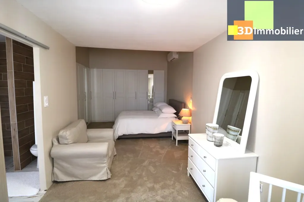 Bedrooms - Recent Bungalow with Garden near Mouchard