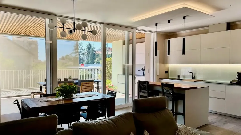 Cuisine - Contemporary Apartment with Terrace in Verbania