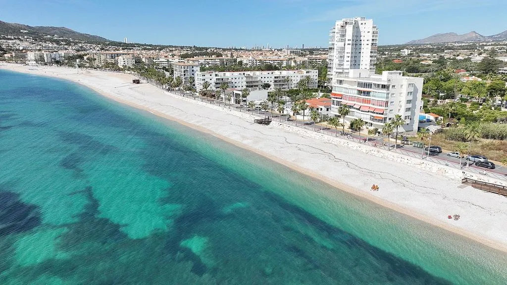 Vue aérienne - Seafront Apartment with Pool in L'Albir