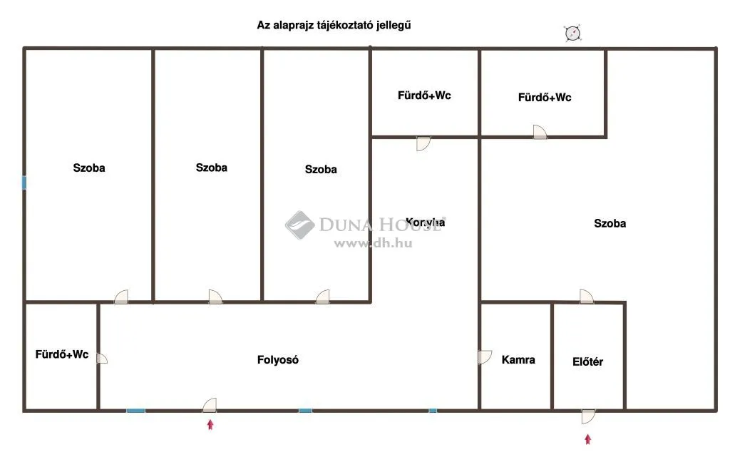 Plaan - Fully Renovated Brick House in Csákvár