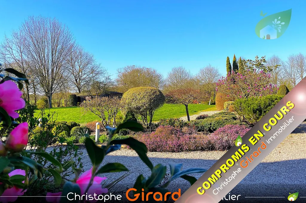 Jardin - Maison avec Piscine et Tennis à Saint-André-des-Eaux