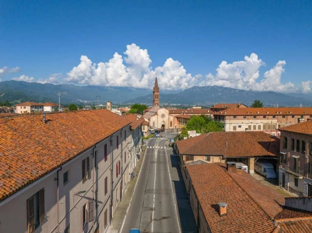 Rear-Facing Apartment with Balcony in Saluzzo