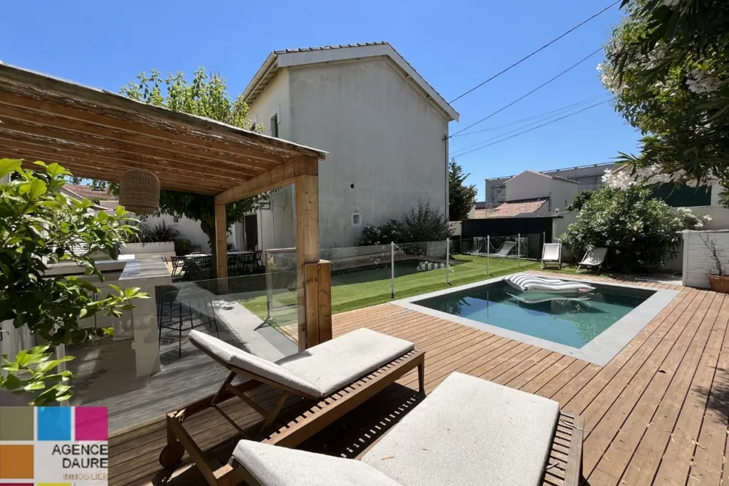 Piscina - Character House with Pool in Béziers