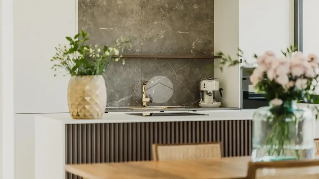 Köök - Minimalist Villa with Pool in Lazise