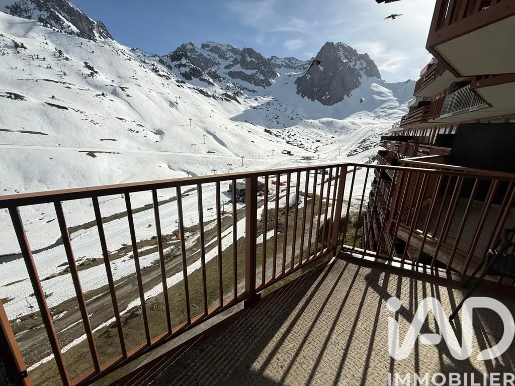Balcone - Renovated 2-Bed Flat with Balcony in Mongie Tourmalet