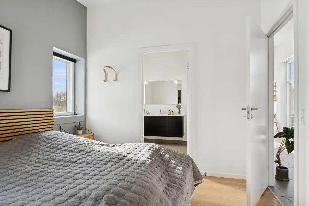 Chambres - Modern Villa with Lofted Living Room in Viborg