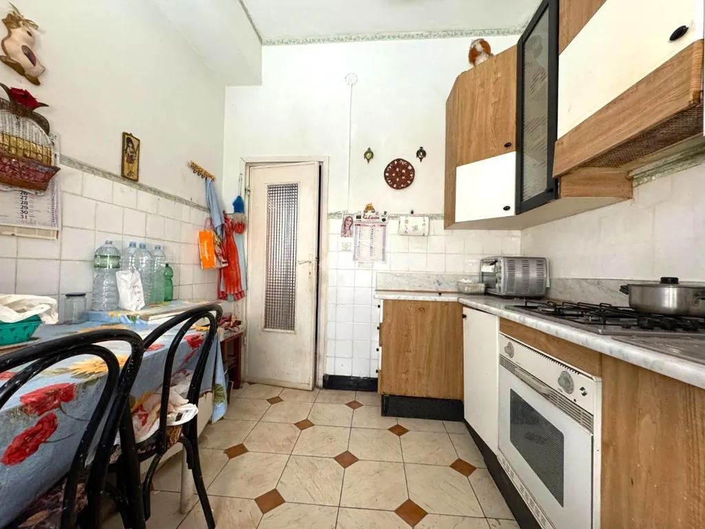 Cuisine - 4-Room Apartment with Balcony in Sassari