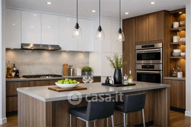Köök - Spacious Apartment with Garage in Molinella