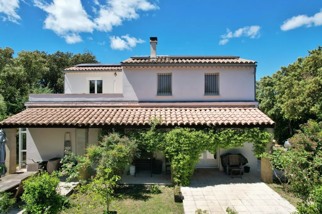 Extérieur - Villa Rénovée avec Piscine près d'Uzès