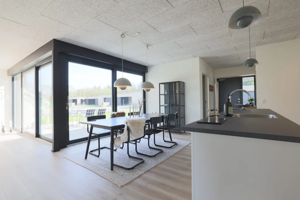 Dining Room - Architectural Garden House in Viborg