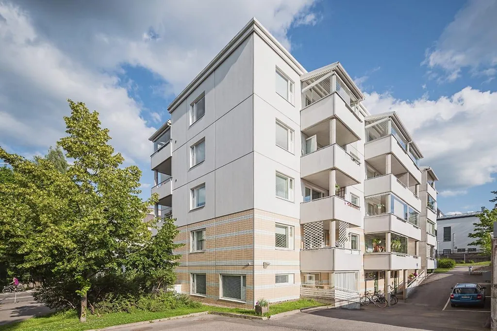 Exterior - Apartment with Glazed Balcony in Kouvola