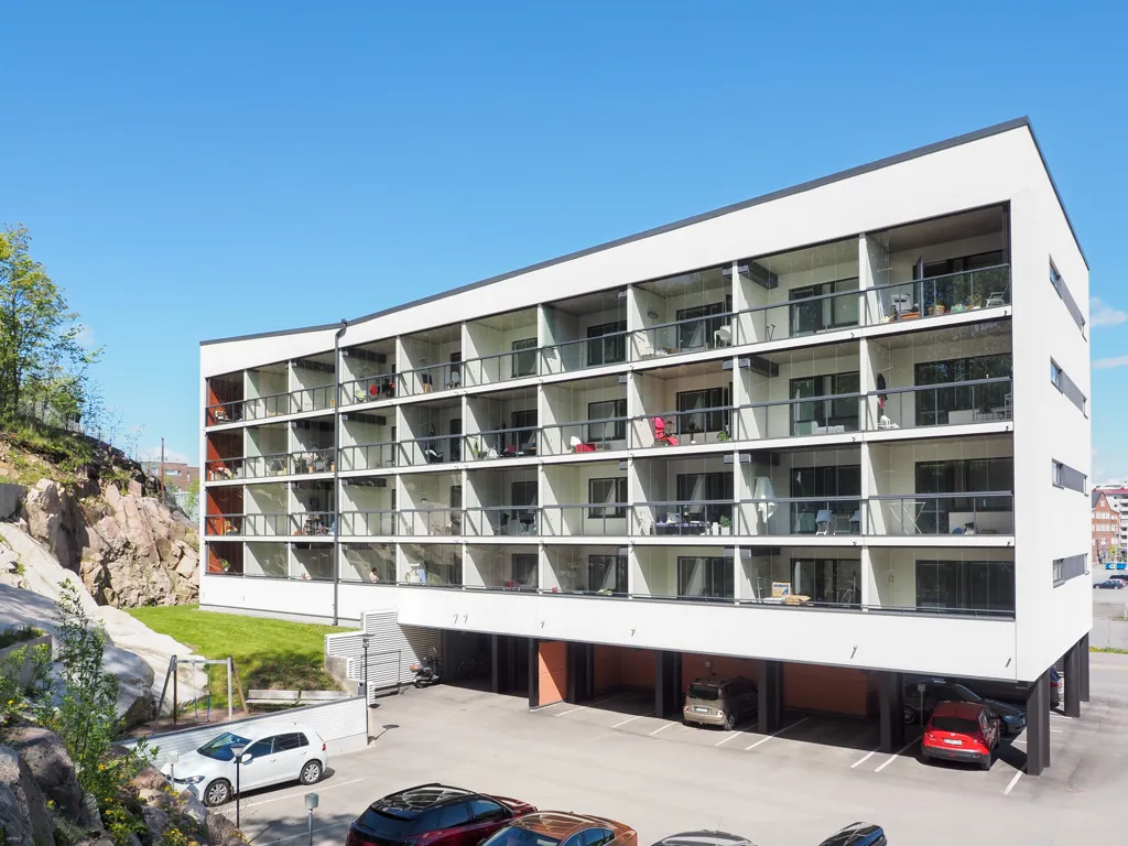 Extérieur - Modern Studio Flat with Balcony in Korppolaismäki, Turku