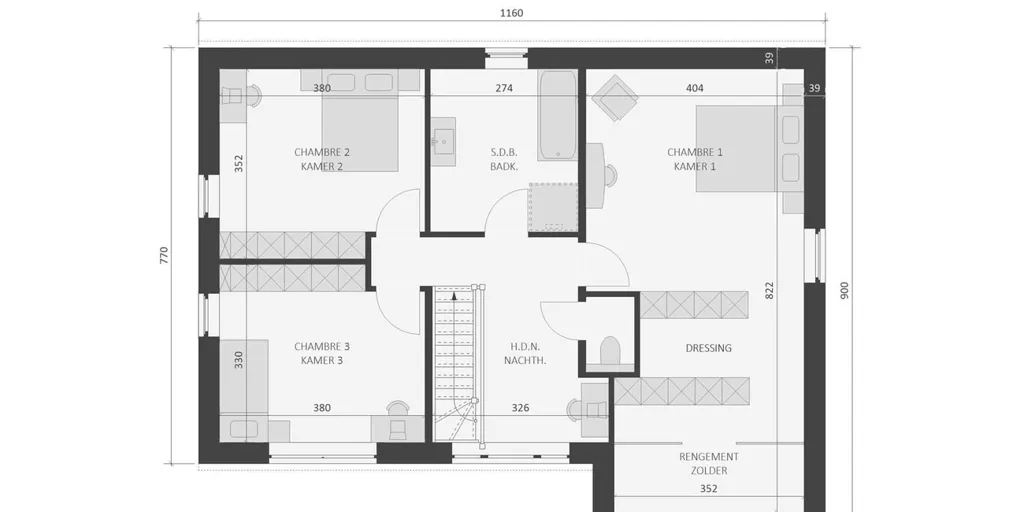 Plaan - Eco-Friendly Villa in Anderlues